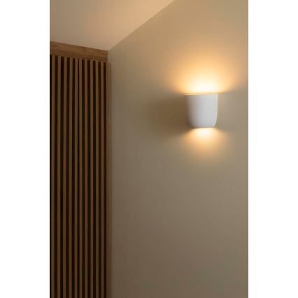 FARO 63428 - Wandleuchte KAPPU 1xE14/7W/230V 15,8x15 cm weiß