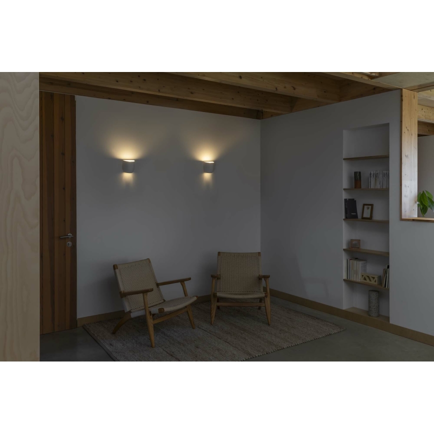 FARO 63428 - Wandleuchte KAPPU 1xE14/7W/230V 15,8x15 cm weiß