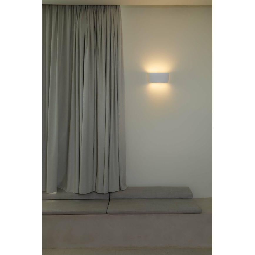 FARO 63430 - Wandleuchte KAPPU 2xE14/7W/230V 16,8x30 cm weiß