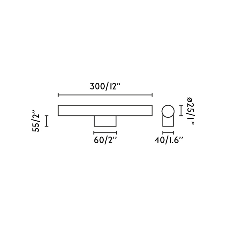 FARO 63548 - LED-Spiegelbeleuchtung für Badezimmer CALMA LED/5W/230V IP44 golden