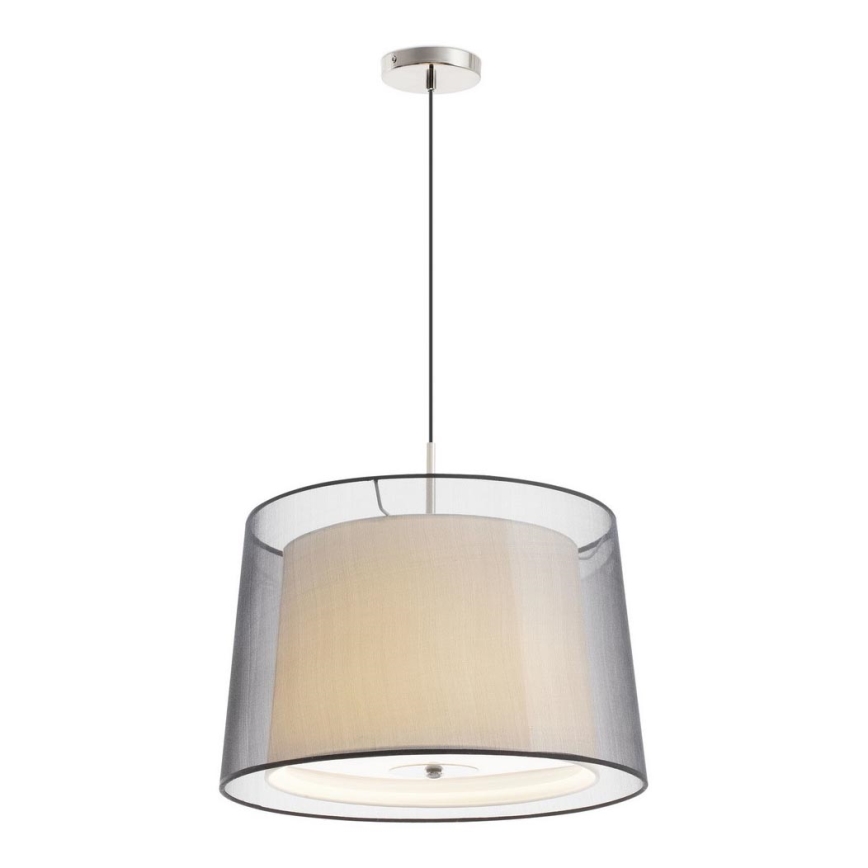 FARO 68549 - Kronleuchter an einer Schnur SABA 1xE27/15W/230V beige