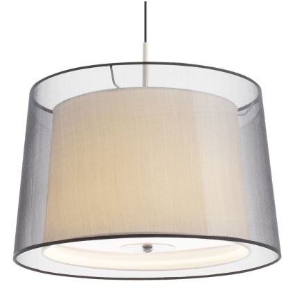 FARO 68549 - Kronleuchter an einer Schnur SABA 1xE27/15W/230V beige