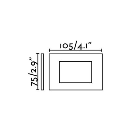 FARO 70163 - LED Außeneinbauleuchte SPARK-1 LED/5W/230V IP65