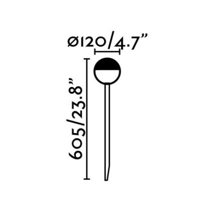 FARO 70245 - LED-Außenleuchte PICCOLA LED/8W/230V IP65