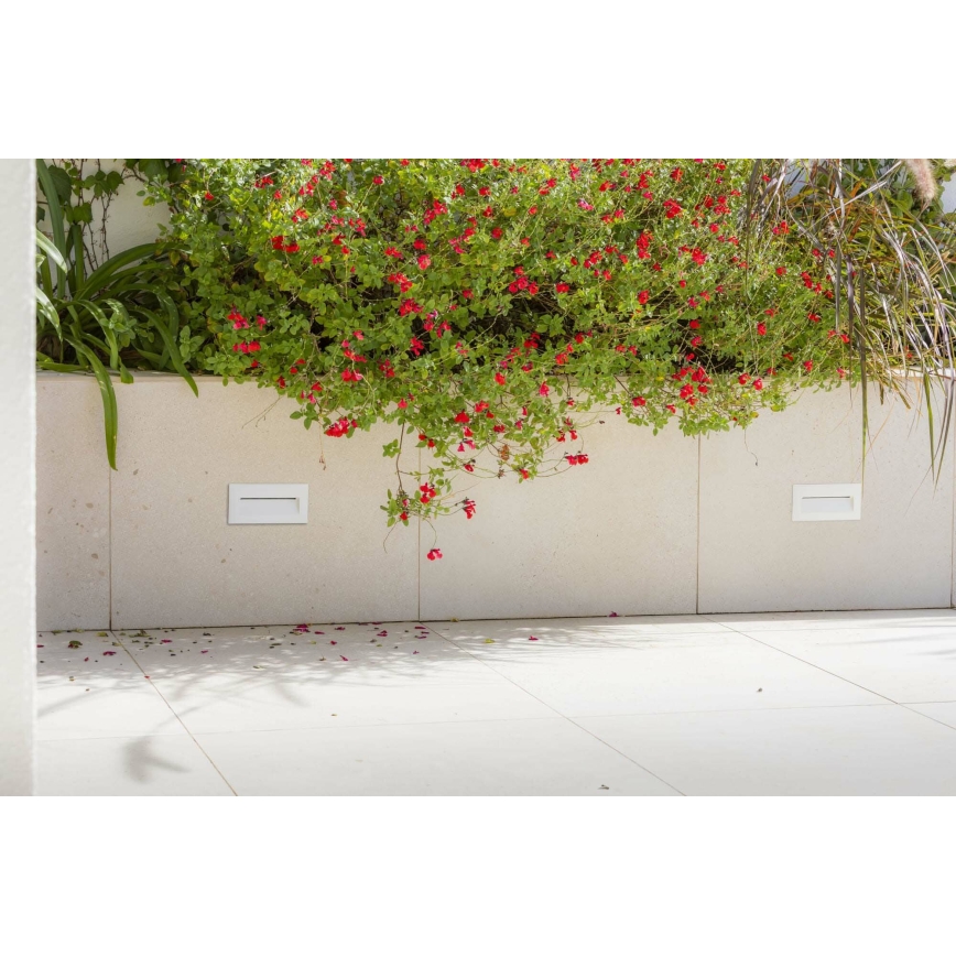 FARO 70288 - LED-Einbaubeleuchtung MANI LED/5W/230V 2200/2700/3200/4000K IK07 IP65 weiß