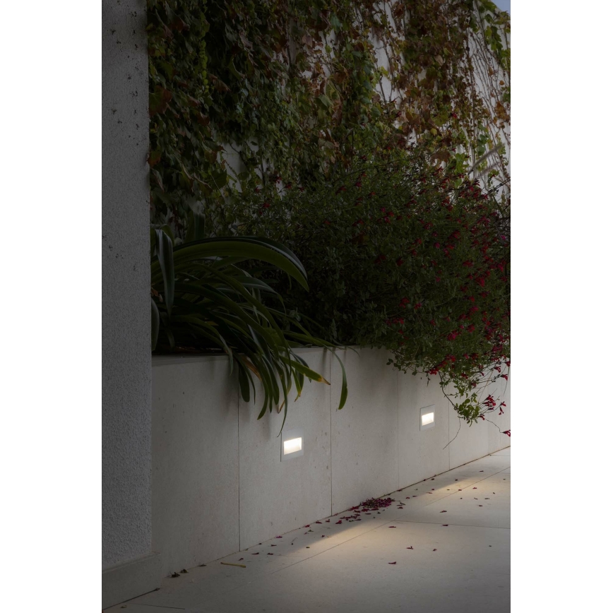 FARO 70288 - LED-Einbaubeleuchtung MANI LED/5W/230V 2200/2700/3200/4000K IK07 IP65 weiß