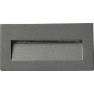FARO 70289 - LED-Einbaubeleuchtung MANI LED/5W/230V 2200/2700/3200/4000K IK07 IP65 grau