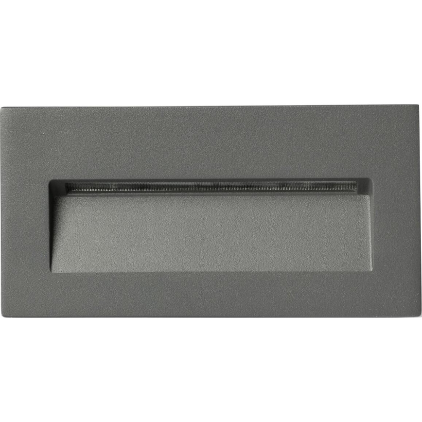 FARO 70289 - LED-Einbaubeleuchtung MANI LED/5W/230V 2200/2700/3200/4000K IK07 IP65 grau