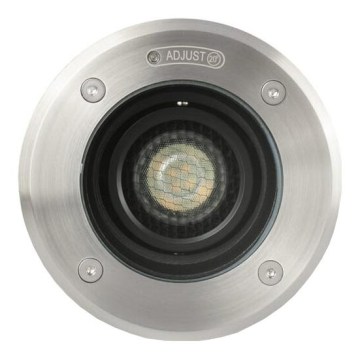 FARO 70310 - Außen-Bodeneinbauleuchte GEISER 1xGU10/8W/230V IK08 IP67 Edelstahl