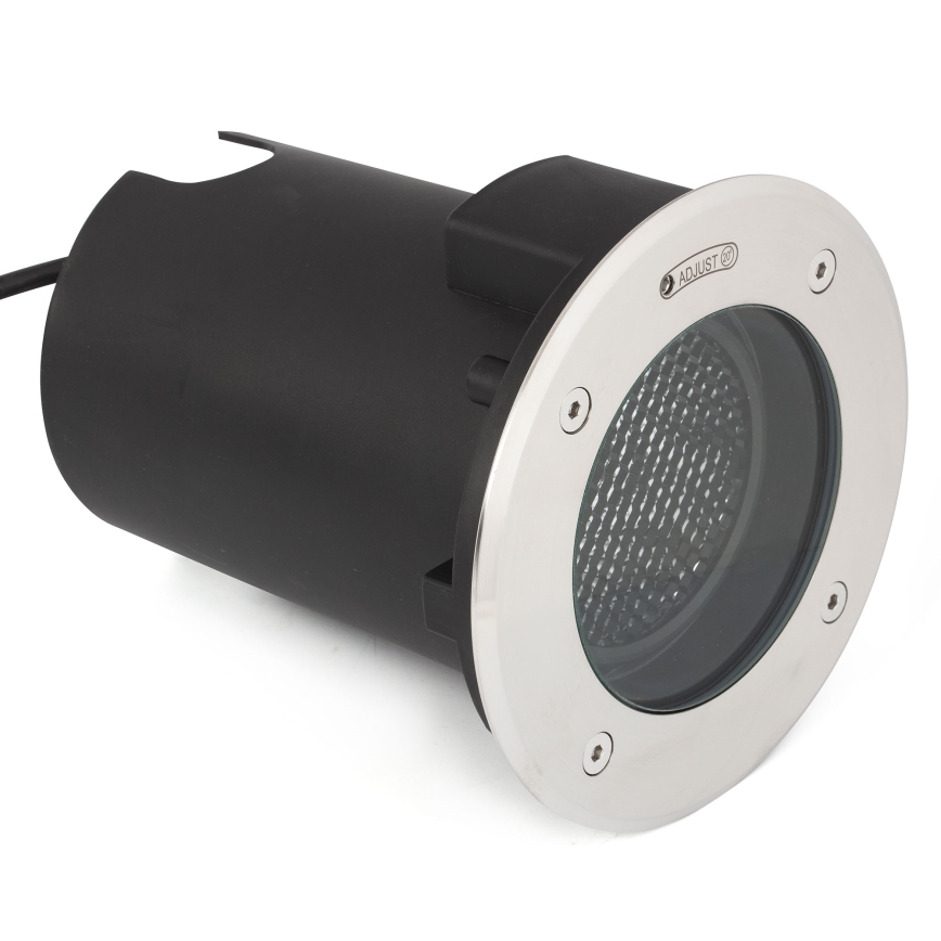 FARO 70310 - Außen-Bodeneinbauleuchte GEISER 1xGU10/8W/230V IK08 IP67 Edelstahl