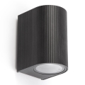 FARO 70322 - Außenwandleuchte ESTELA 1xGU10/5W/230V IP65 schwarz