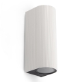 FARO 70328 - Außenwandleuchte ESTELA 2xGU10/5W/230V IP65 weiß