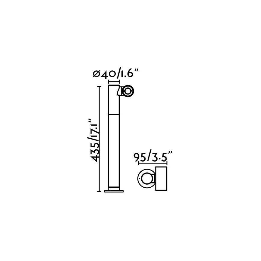 FARO 70783 - LED-Außenlampe SPY-2 LED/6W/230V IP65