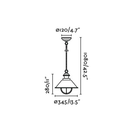 FARO 71139 - Außenleuchte NAUTICA 1xE27/11W/230V