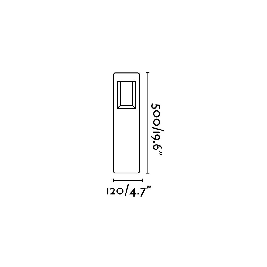 FARO 71199 - LED Auβenlampe NAYA LED/8W/230V IP54