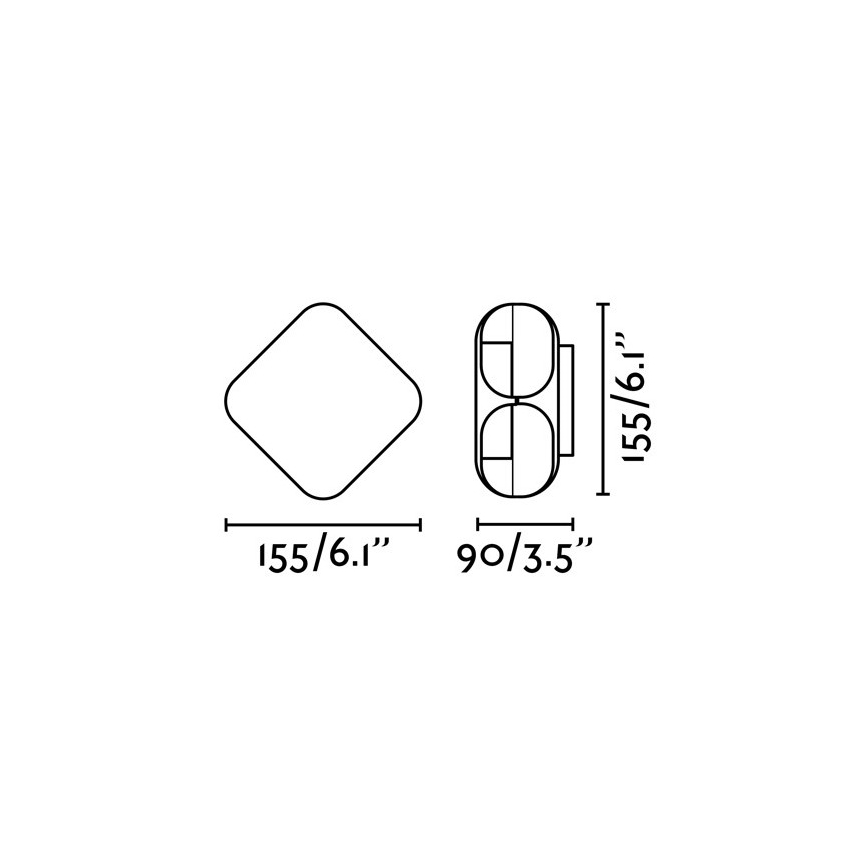 FARO 71212 - LED-Außenwandleuchte BU-OH LED/12W/230V IP65