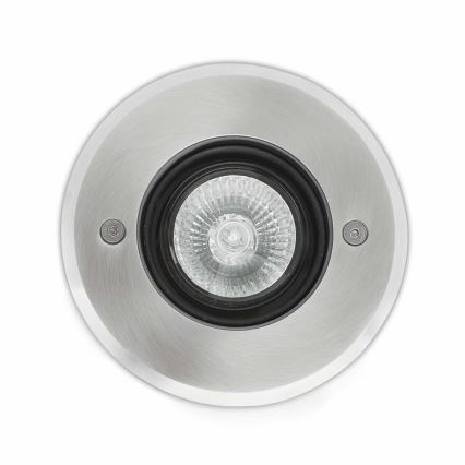 FARO 71489N - Outdoor-Einfahrtsleuchte TECNO-6  1xGU10/50W/230V IK08 IP67