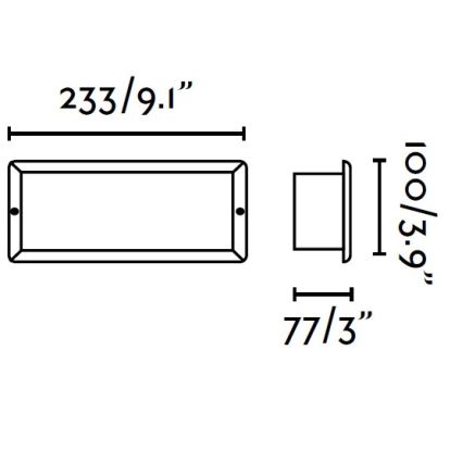 FARO 71490 - Außeneinbauleuchte LISO 1xE27/40W/230V IP44