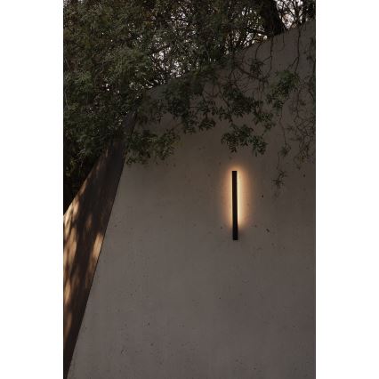 FARO 71800 - LED-Außenwandleuchte LIME LED/6W/230V 2700/3000/4000K 60 cm CRI 90 IP65 schwarz