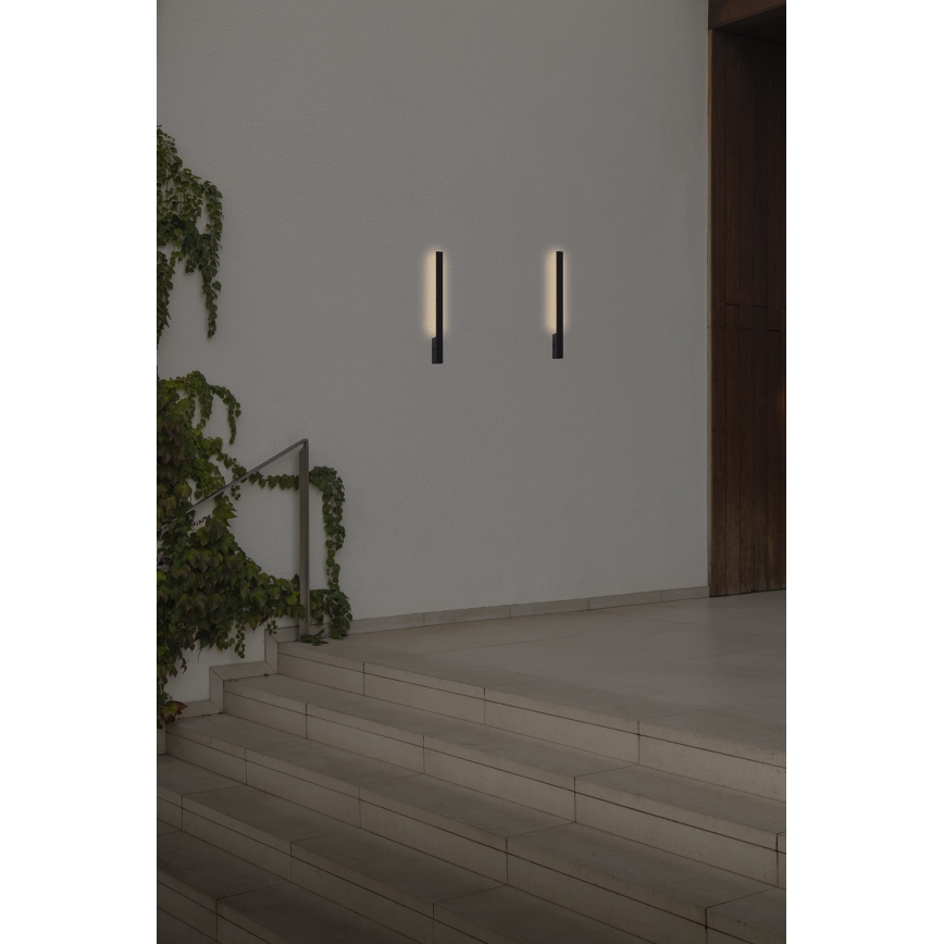 FARO 71800 - LED-Außenwandleuchte LIME LED/6W/230V 2700/3000/4000K 60 cm CRI 90 IP65 schwarz