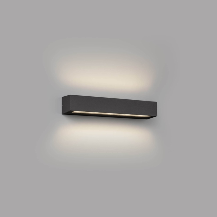 FARO 71904 - LED-Außenwandleuchte DORO 2xLED/10W/230V IP65 anthrazit