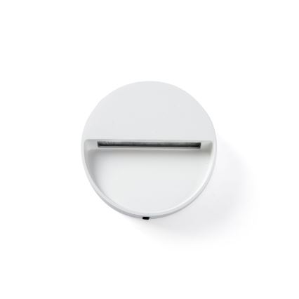 FARO 71961 - LED-Treppenleuchte DUNE LED/3W/230V 2200/2700/3200/4000K IP65 weiß rund