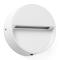 FARO 71961 - LED-Treppenleuchte DUNE LED/3W/230V 2200/2700/3200/4000K IP65 weiß rund