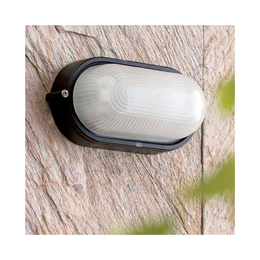 FARO 72001 - Außen Wandbeleuchtung DERBY-P 1xE27/60W/230V IP44