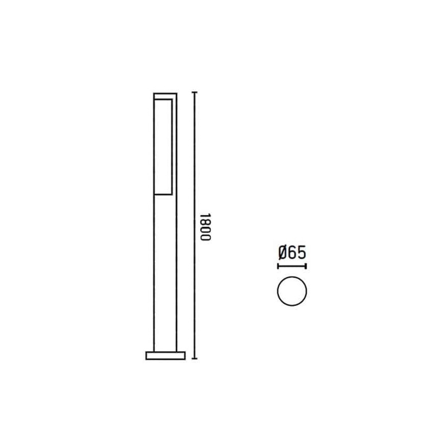 FARO 75524 - LED Außenlampe BERET-3 LED/16W/230V IP54