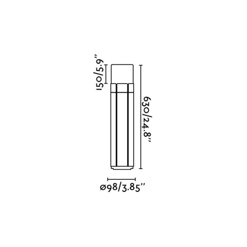 FARO 75531 - Außenlampe TRAM 1xE27/15W/230V IP65