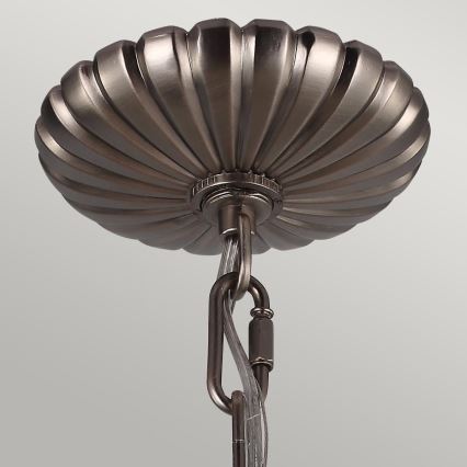 Feiss - Hängeleuchte an Kette ADAMS 3xE14/60W/230V bronzen