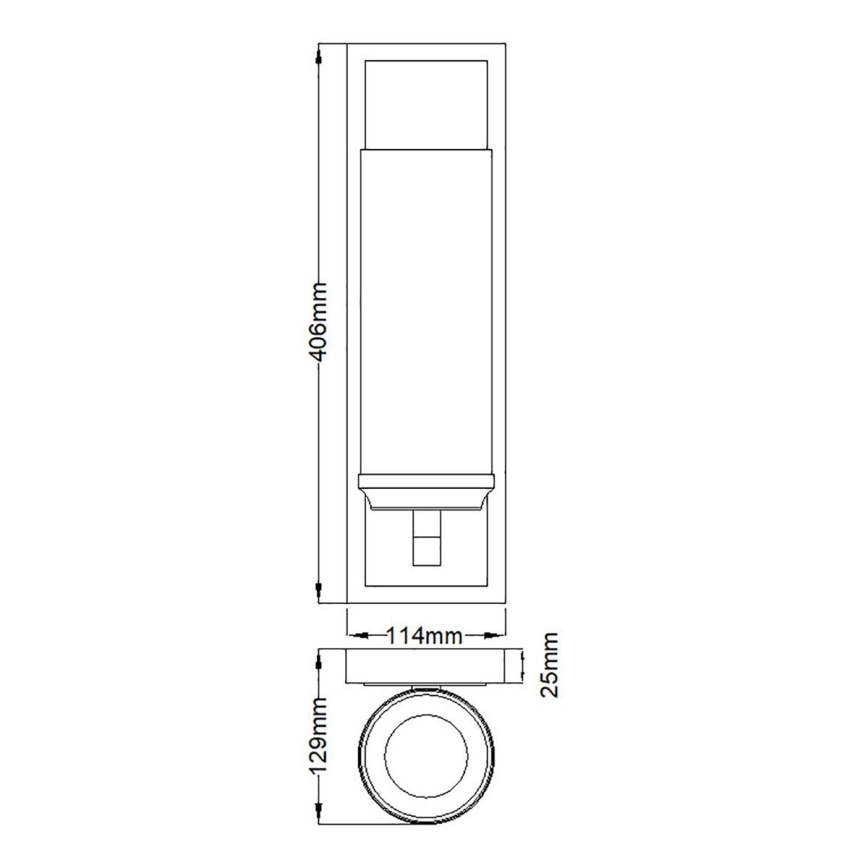 Feiss - LED-Wandleuchte für Badezimmer AMALIA 1xG9/3,5W/230V IP44 glänzendes Chrom