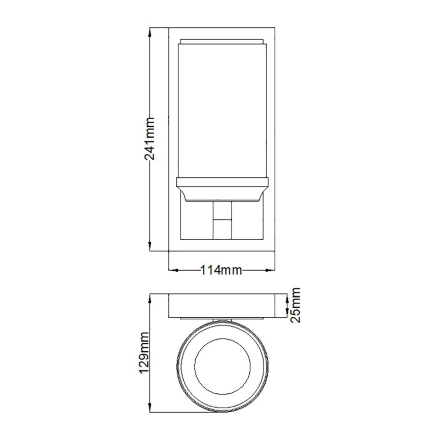 Feiss - LED-Wandleuchte für Badezimmer AMALIA 1xG9/3,5W/230V IP44 glänzendes Chrom