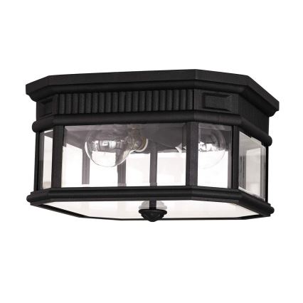 Feiss - Outdoor-Deckenleuchte COTSWOLD LANE 2xE27/60W/230V IP44