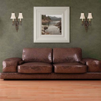 Feiss - Wandleuchte DRAWING ROOM 2xE14/60W/230V