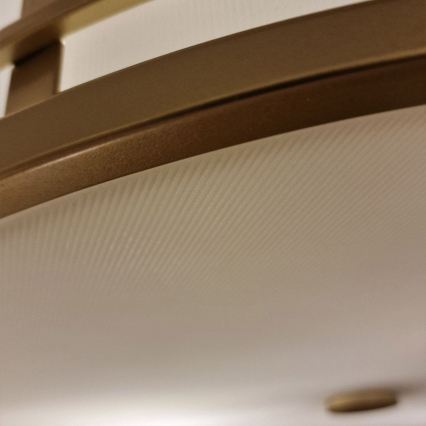 Feiss - Deckenleuchte FUSION 3xE27/40W/230V goldfarben