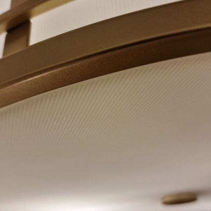 Feiss - Deckenleuchte FUSION 3xE27/40W/230V Ø 34,3 cm gold