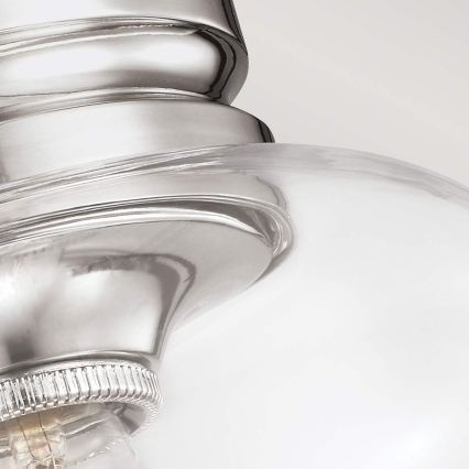 Feiss - Deckenleuchte HOUNSLOW 1xE27/60W/230V glänzender Chrom