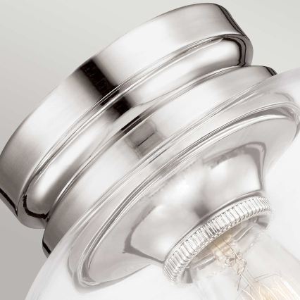 Feiss - Deckenleuchte HOUNSLOW 1xE27/60W/230V glänzender Chrom