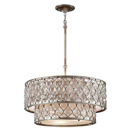Feiss - Kronleuchter an Stange LUCIA 6xE27/60W/230V