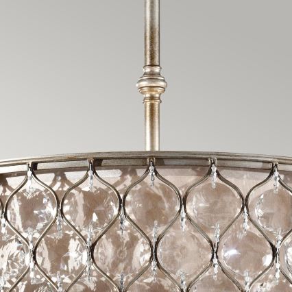 Feiss - Kronleuchter an Stange LUCIA 6xE27/60W/230V