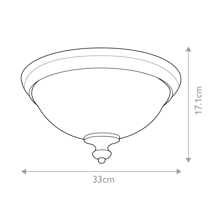 Feiss - Deckenleuchte PARKMAN 2xE27/60W/230V