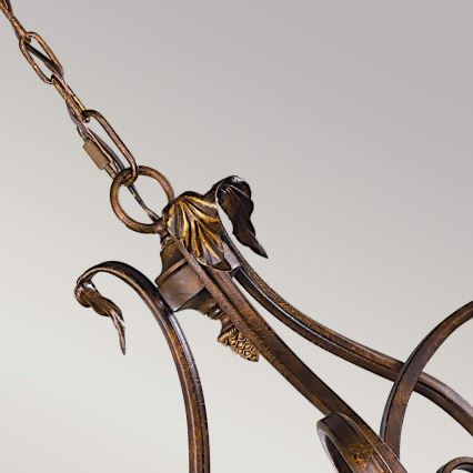 Feiss - Hängeleuchte an Kette SONOMA VALLEY 3xE27/60W/230V