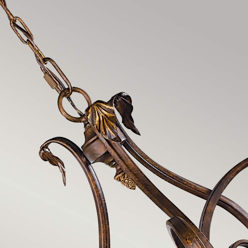 Feiss - Hängeleuchte an Kette SONOMA VALLEY 3xE27/60W/230V