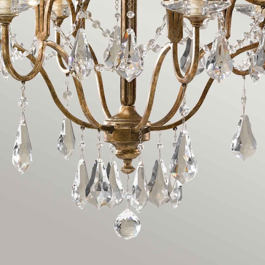 Feiss - Kronleuchter an Kette VALENTINA 6xE14/60W/230V
