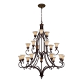 Feiss - Kronleuchter an Kette DRAWING ROOM 18xE27/60W/230V