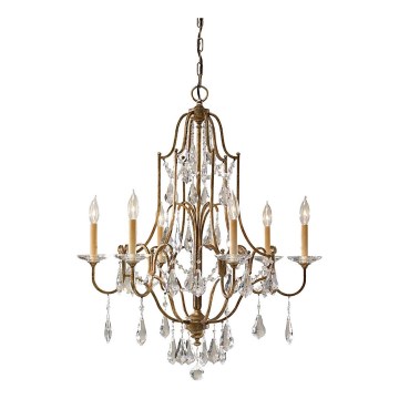 Feiss - Kronleuchter an Kette VALENTINA 6xE14/60W/230V