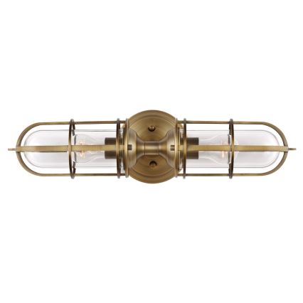 Feiss – Outdoor-Wandleuchte URBAN 2xE27/60W/230V IP44 Bronze