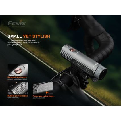 Fenix BC21RV30 - LED Wiederaufladbare Fahrradlampe LED/USB IP68 1200 lm 33 Std.