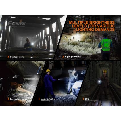 Fenix C7 - dimmbare, wiederaufladbare LED-Taschenlampe LED/1x21700 IP68 3000 lm 68 h